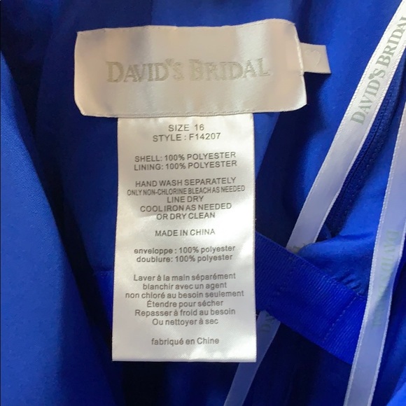David’s bridal blue gown! - Picture 3 of 5